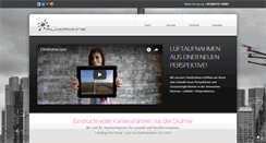 Desktop Screenshot of filmdrohne.com